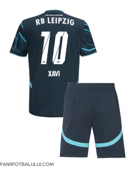 RB Leipzig Xavi Simons #10 Echipament de Fotbal Replică 2024-25 Copii Treilea (+ Șorturi)